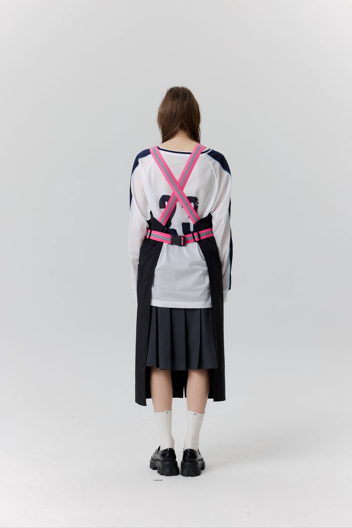 ピンクパンクエプロン