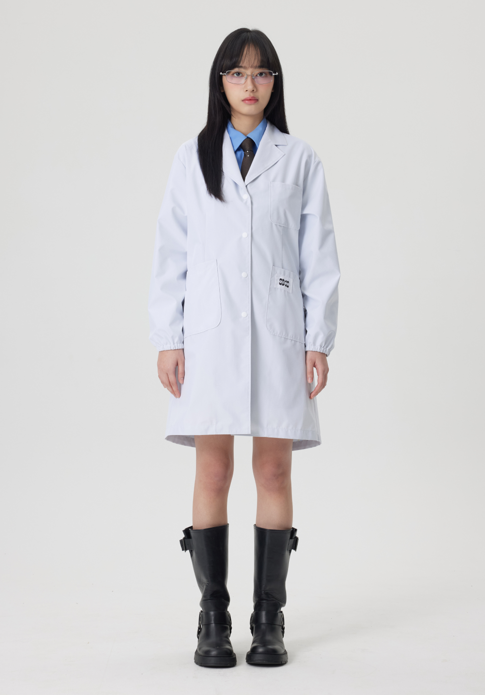 オープンバックラブガウンホワイト