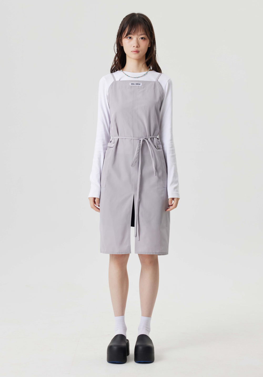 エッセンシャルイージーエプロングレー