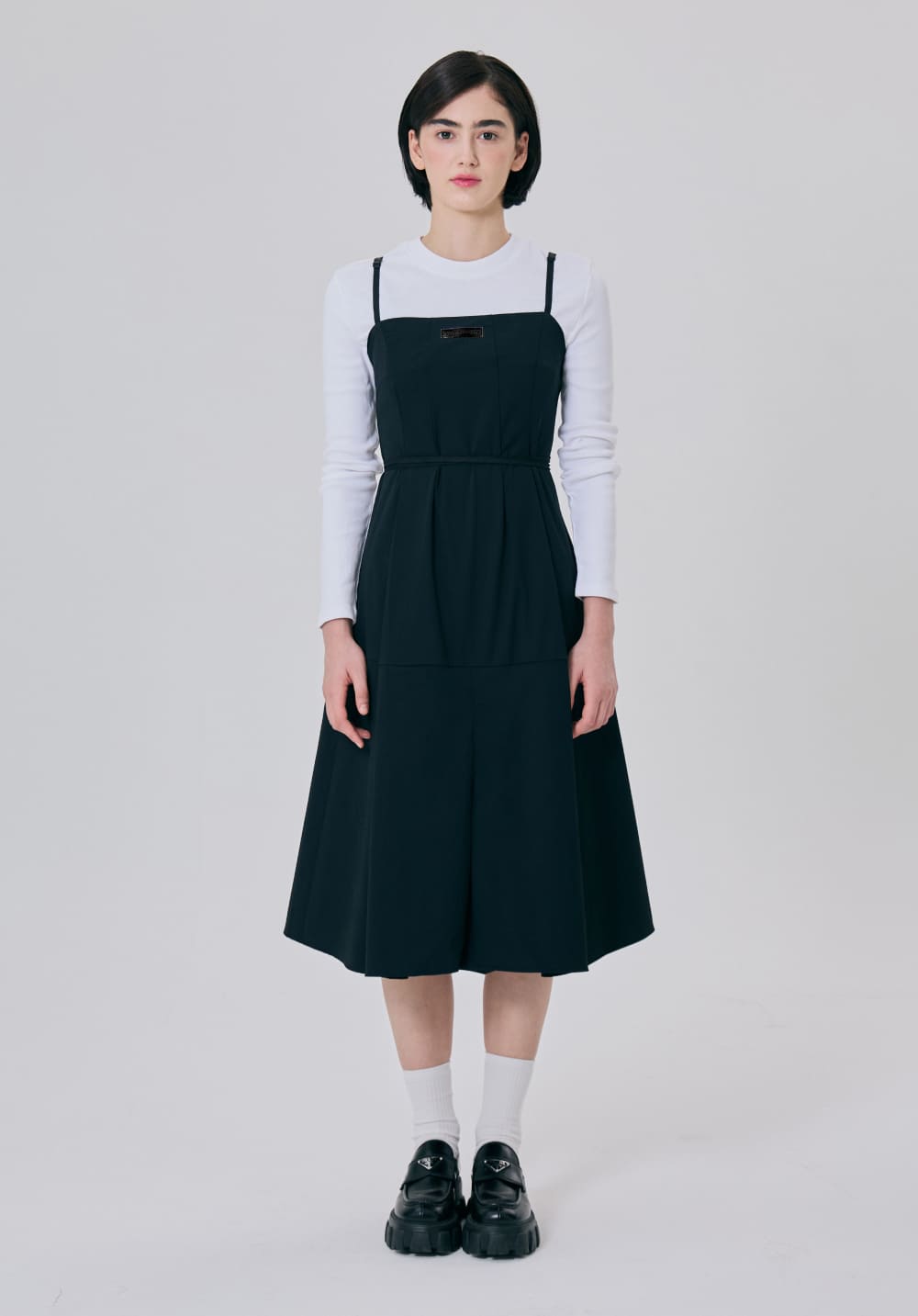 クールエアースリーブレスワンピースエプロン