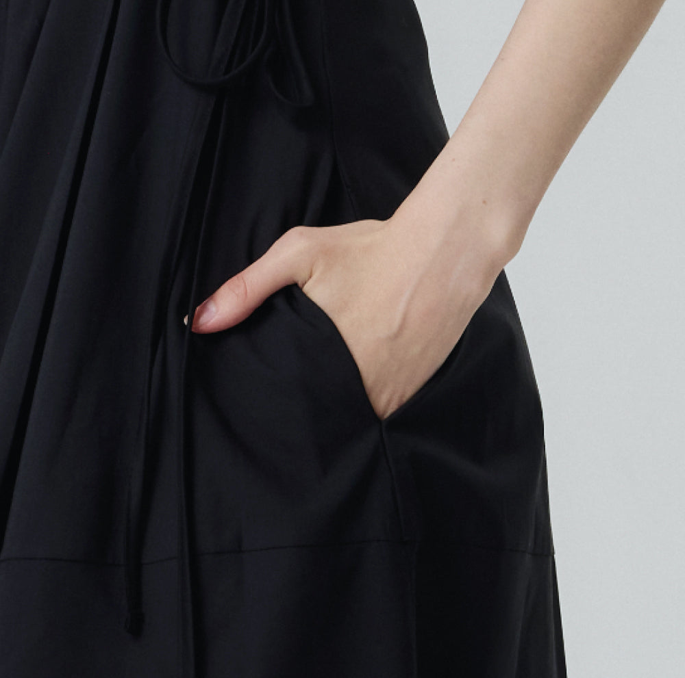 スリーブレス ワンピースエプロン