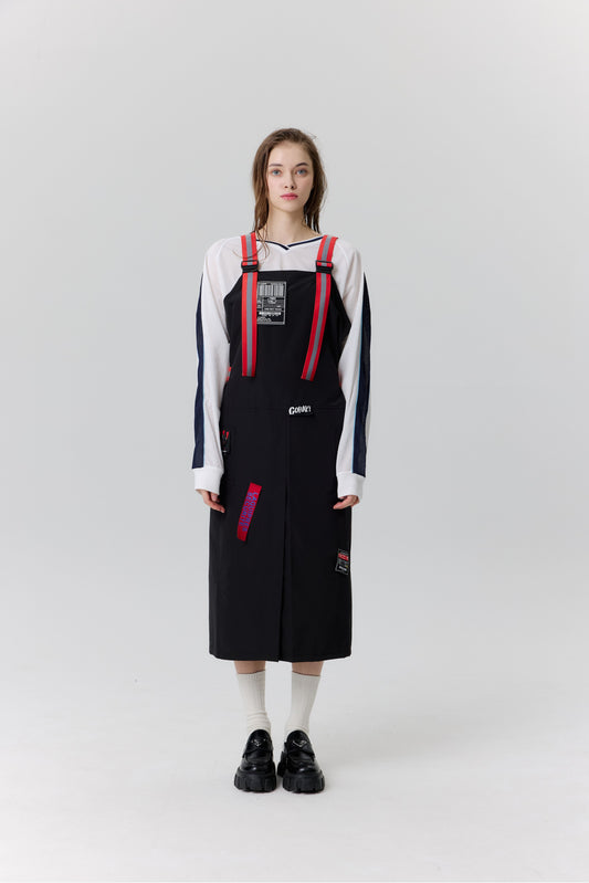 レッドパンクエプロン