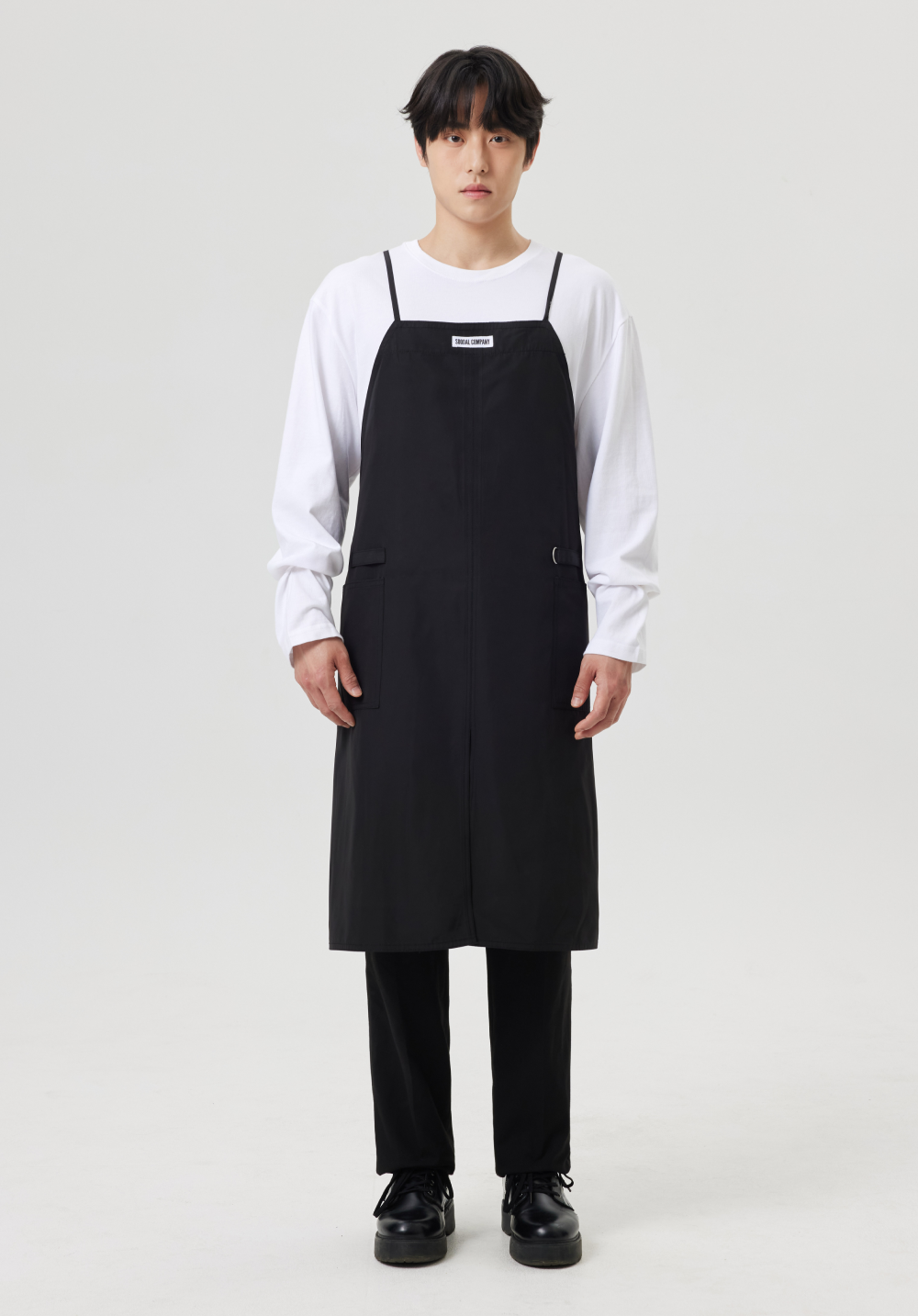 エッセンシャルイージーエプロンブラック