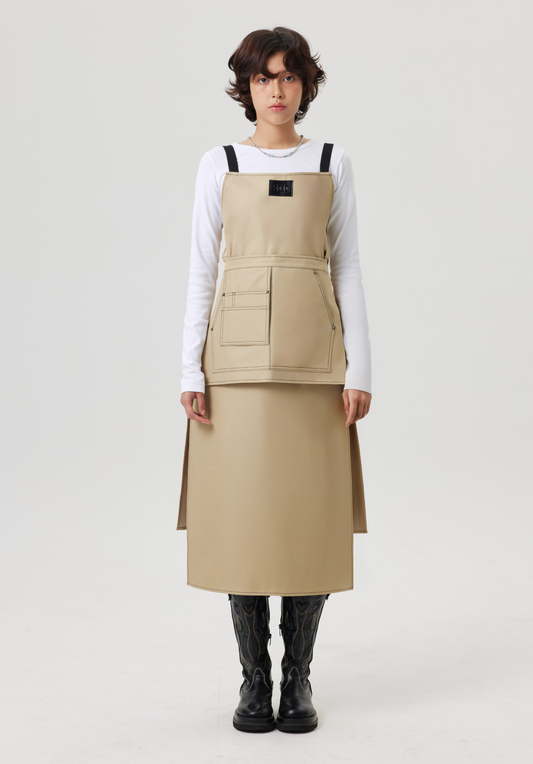 レイヤードポケッツサンドエプロン
