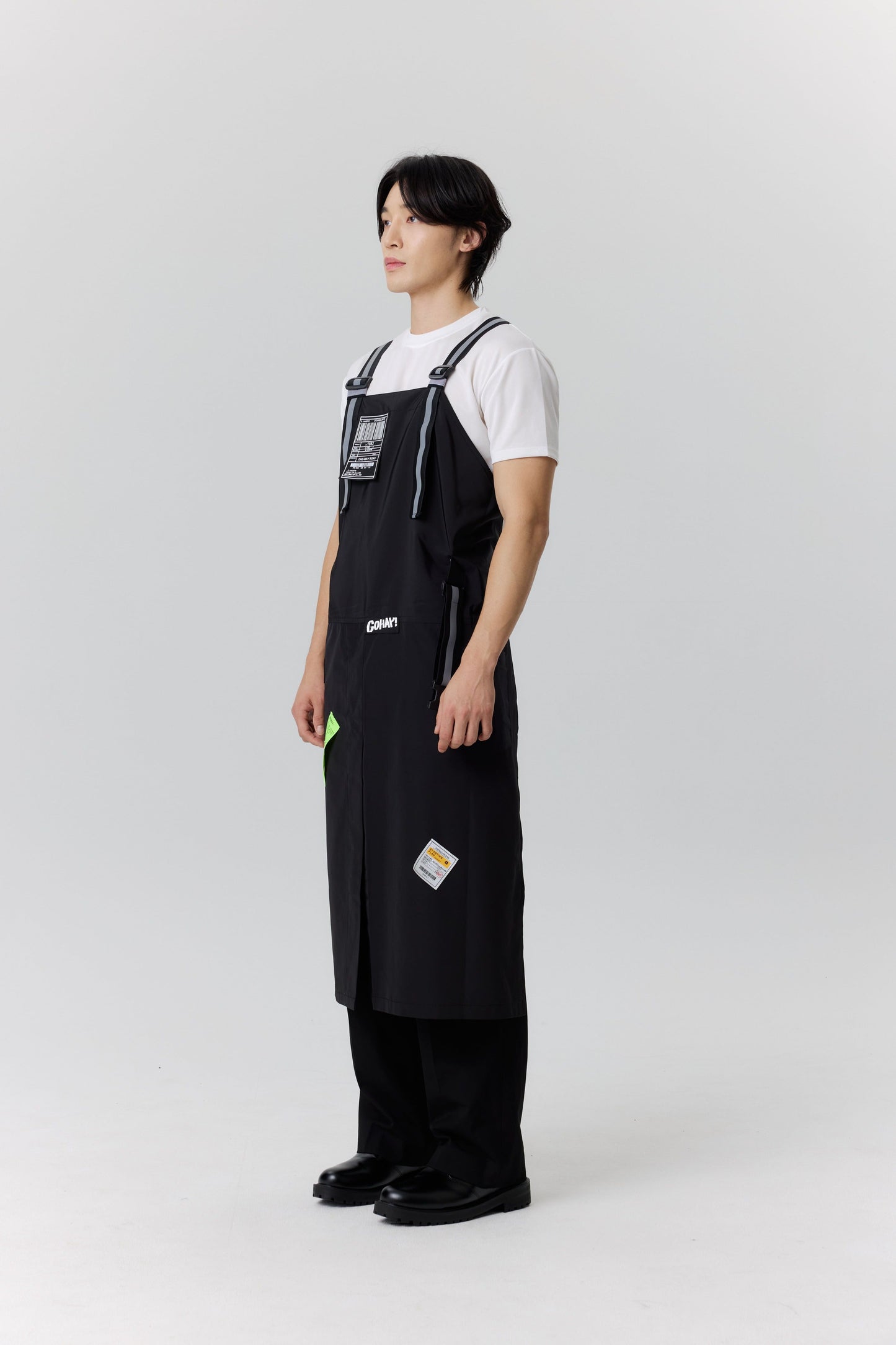 ブラックパンクエプロン