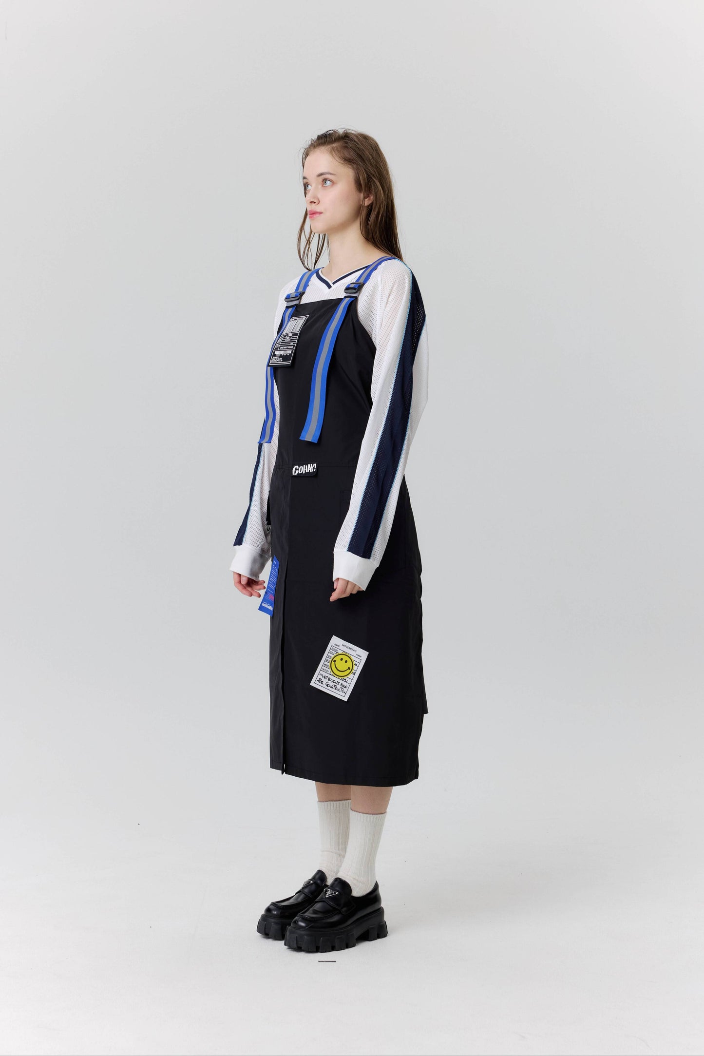 ブルーパンクエプロン