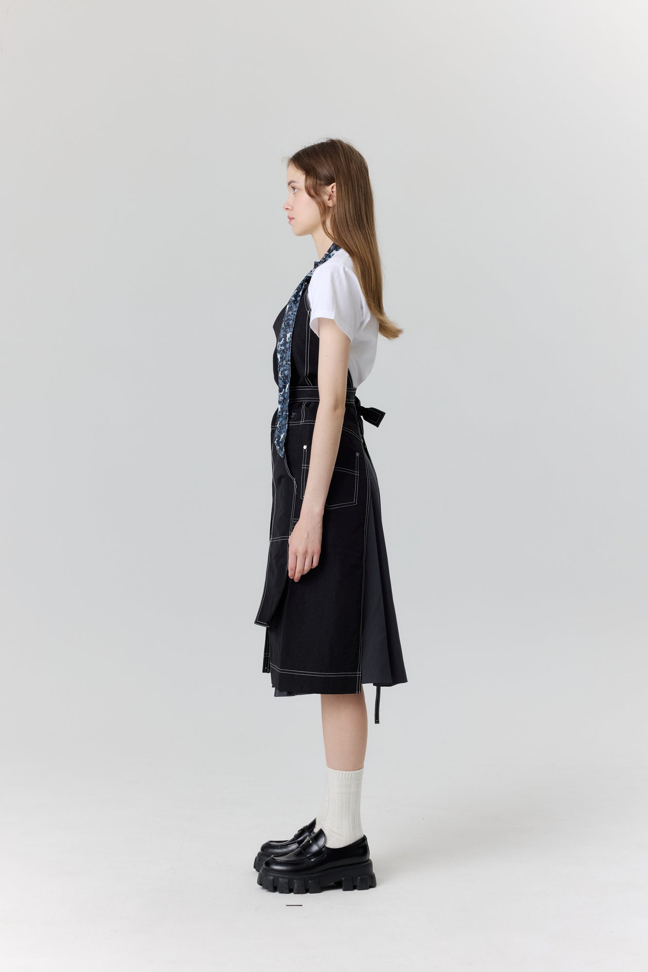 ホルターチェンジネックエプロンフレンチアンティーク