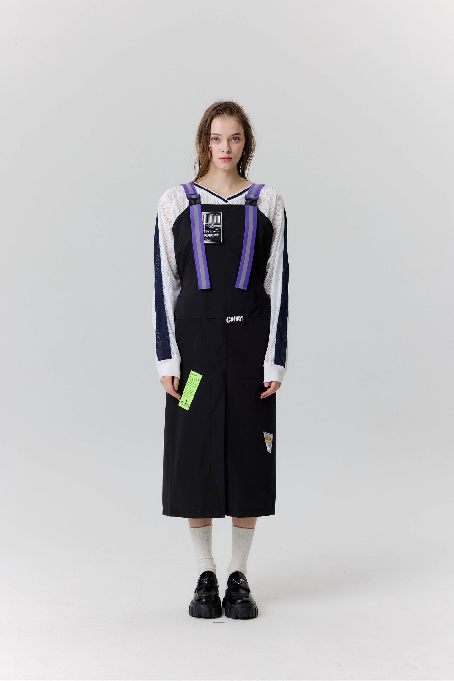 パープルパンクエプロン