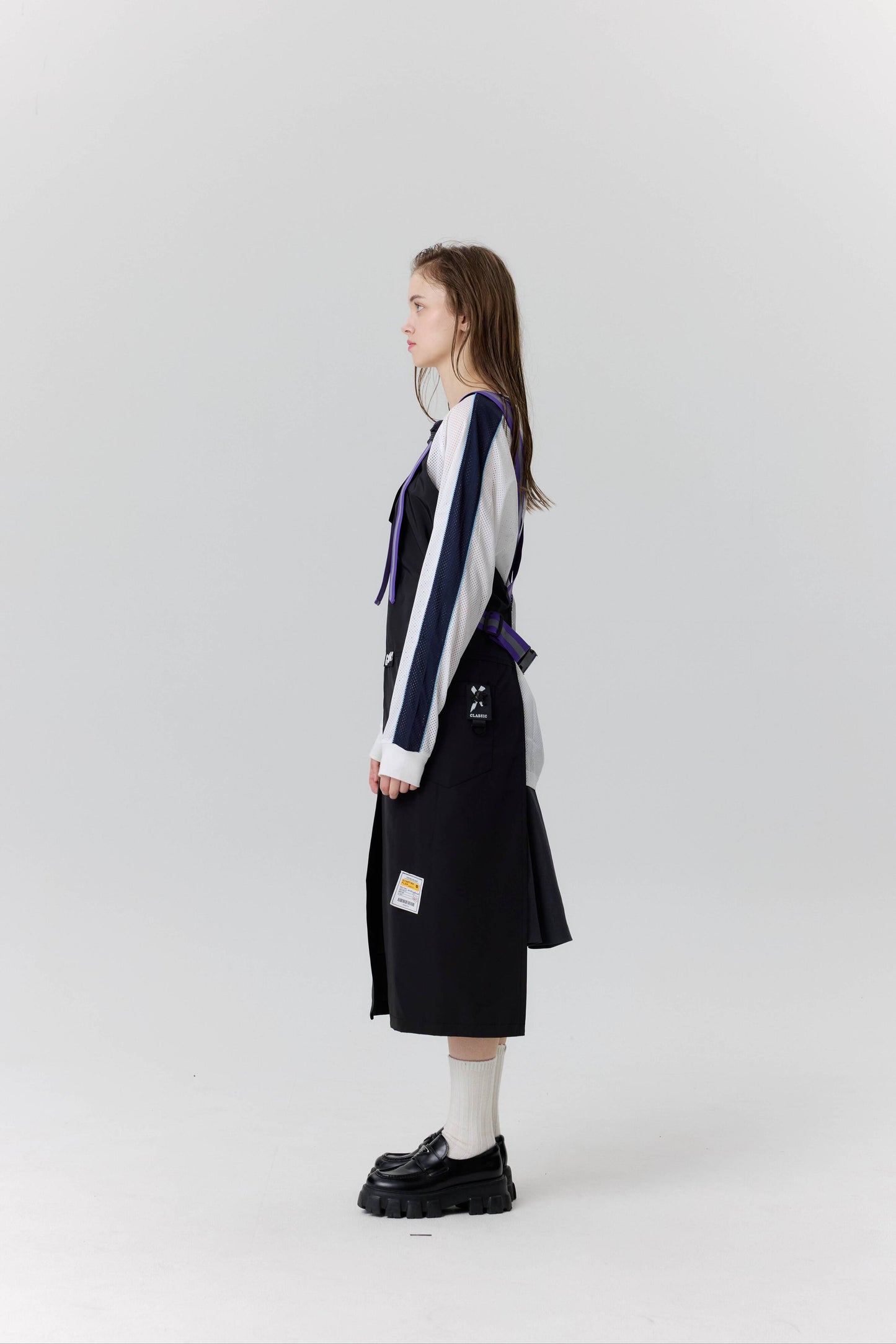 パープルパンクエプロン