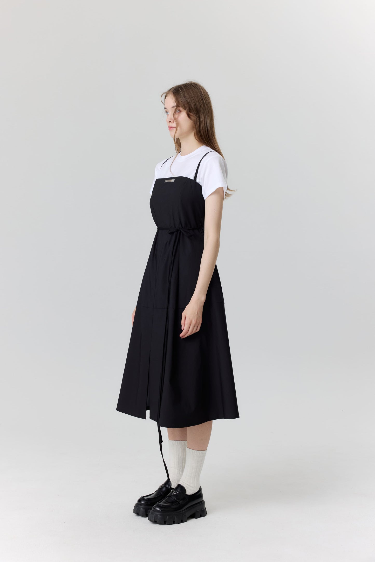 スリーブレス ワンピースエプロン