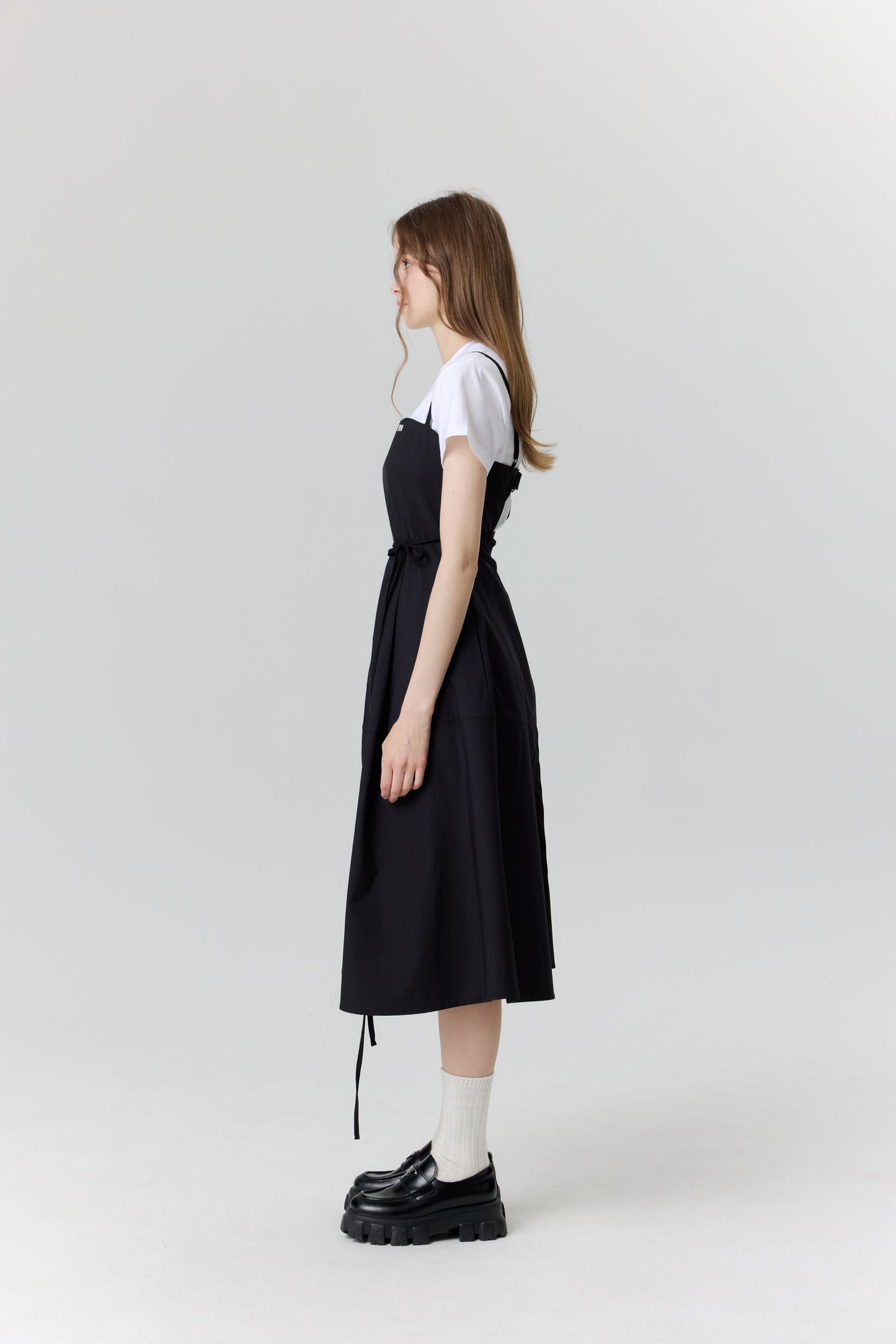 スリーブレス ワンピースエプロン