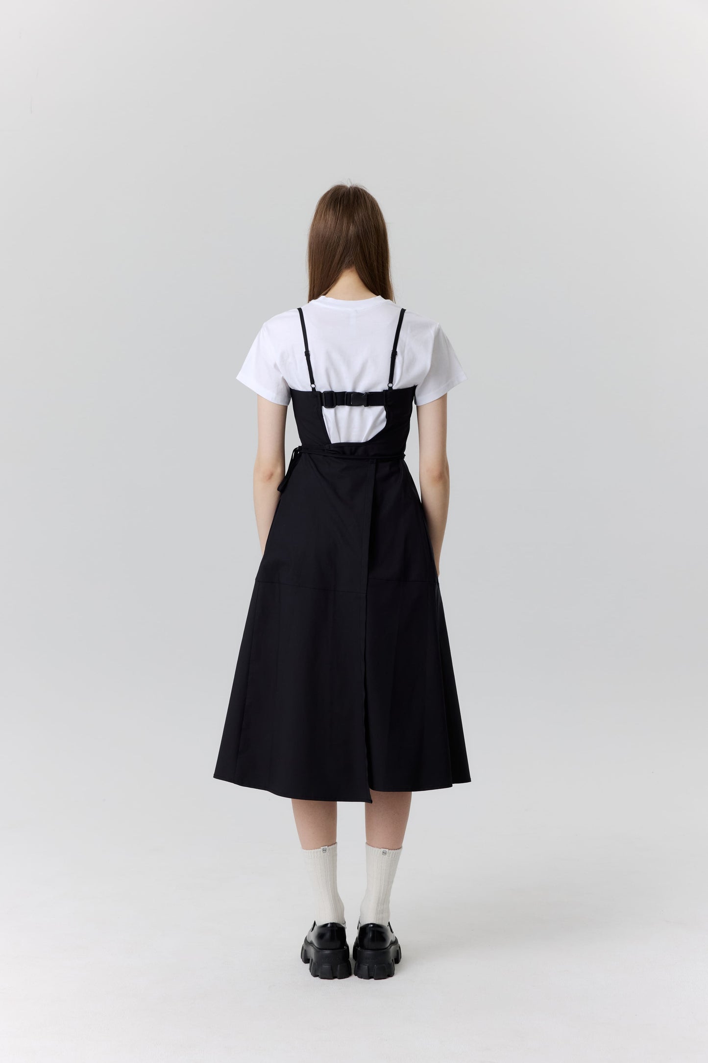 スリーブレス ワンピースエプロン