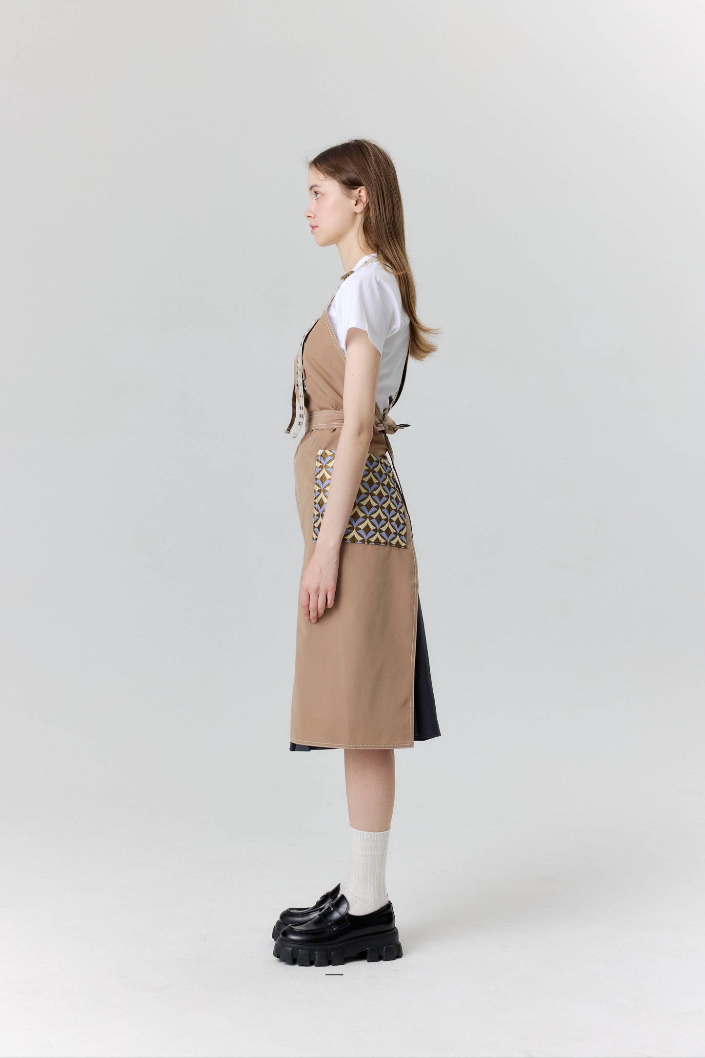 スパニシャンチェックエプロン