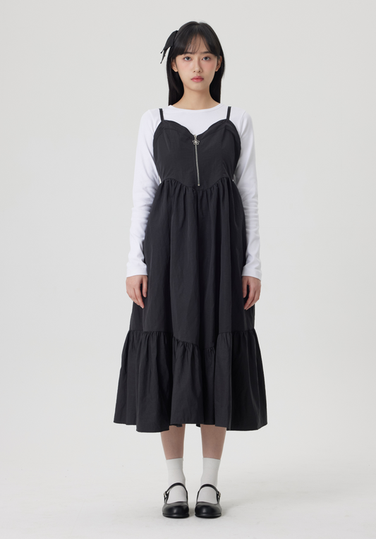 フラワー スリップエプロン